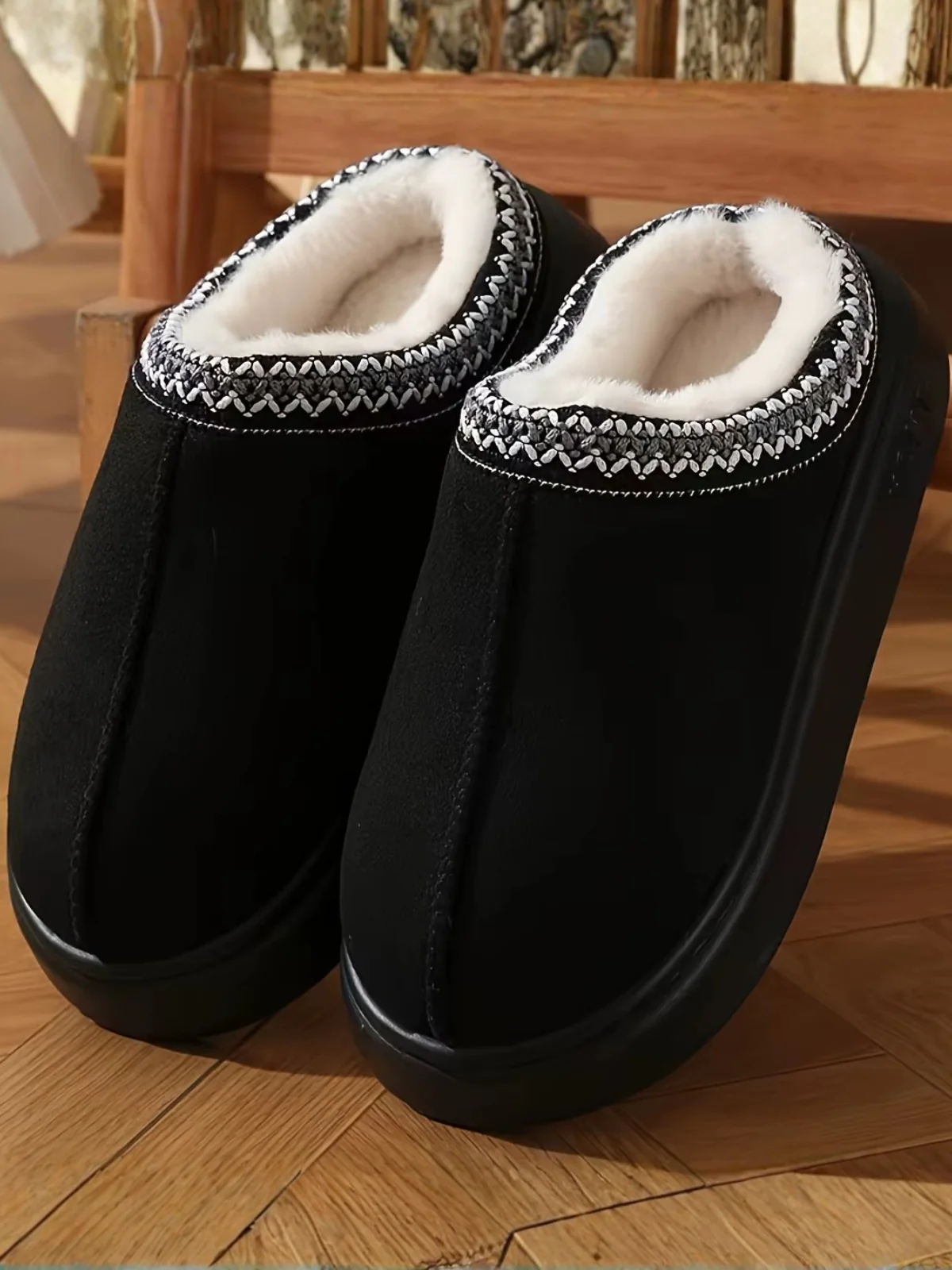 Cloud Soft Fleece-Lined Winter Slippers - Image 4