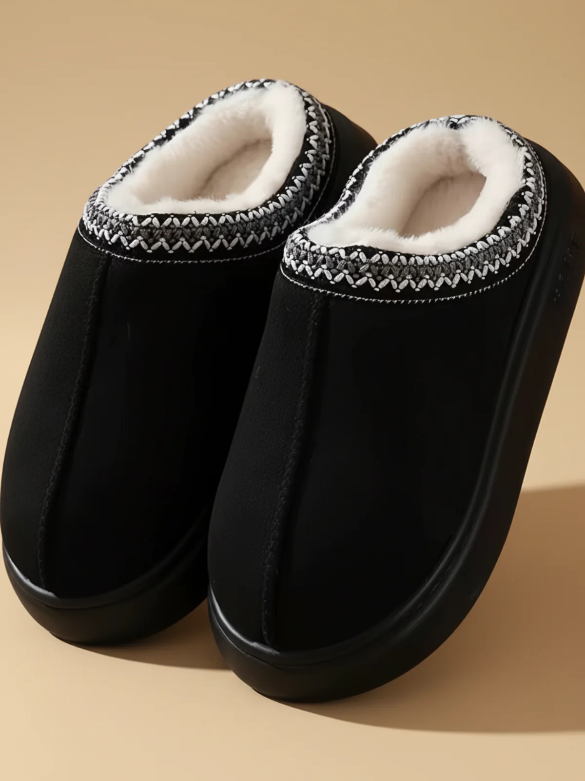 Cloud Soft Fleece-Lined Winter Slippers - Image 5