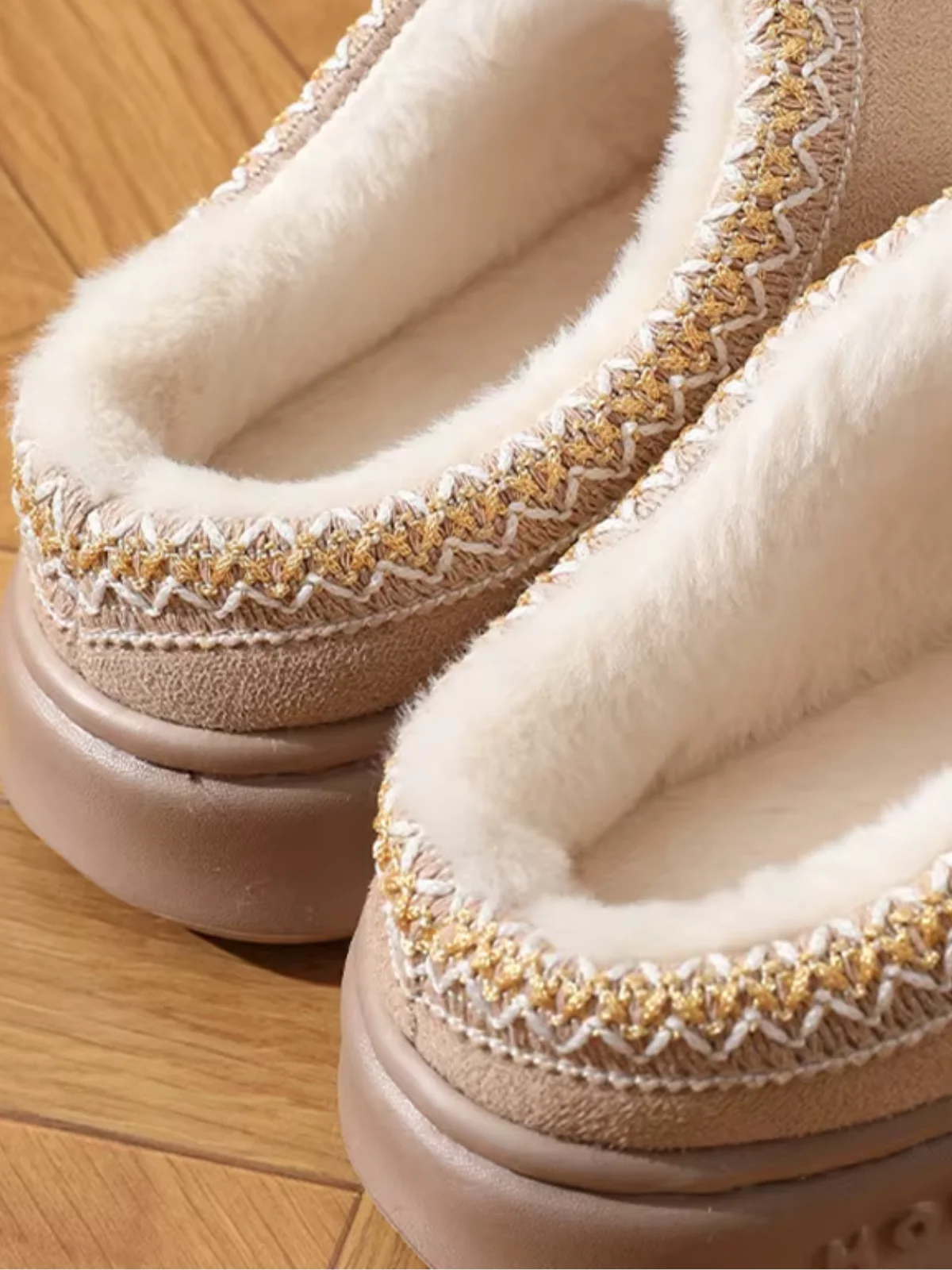 Cloud Soft Fleece-Lined Winter Slippers - Image 6