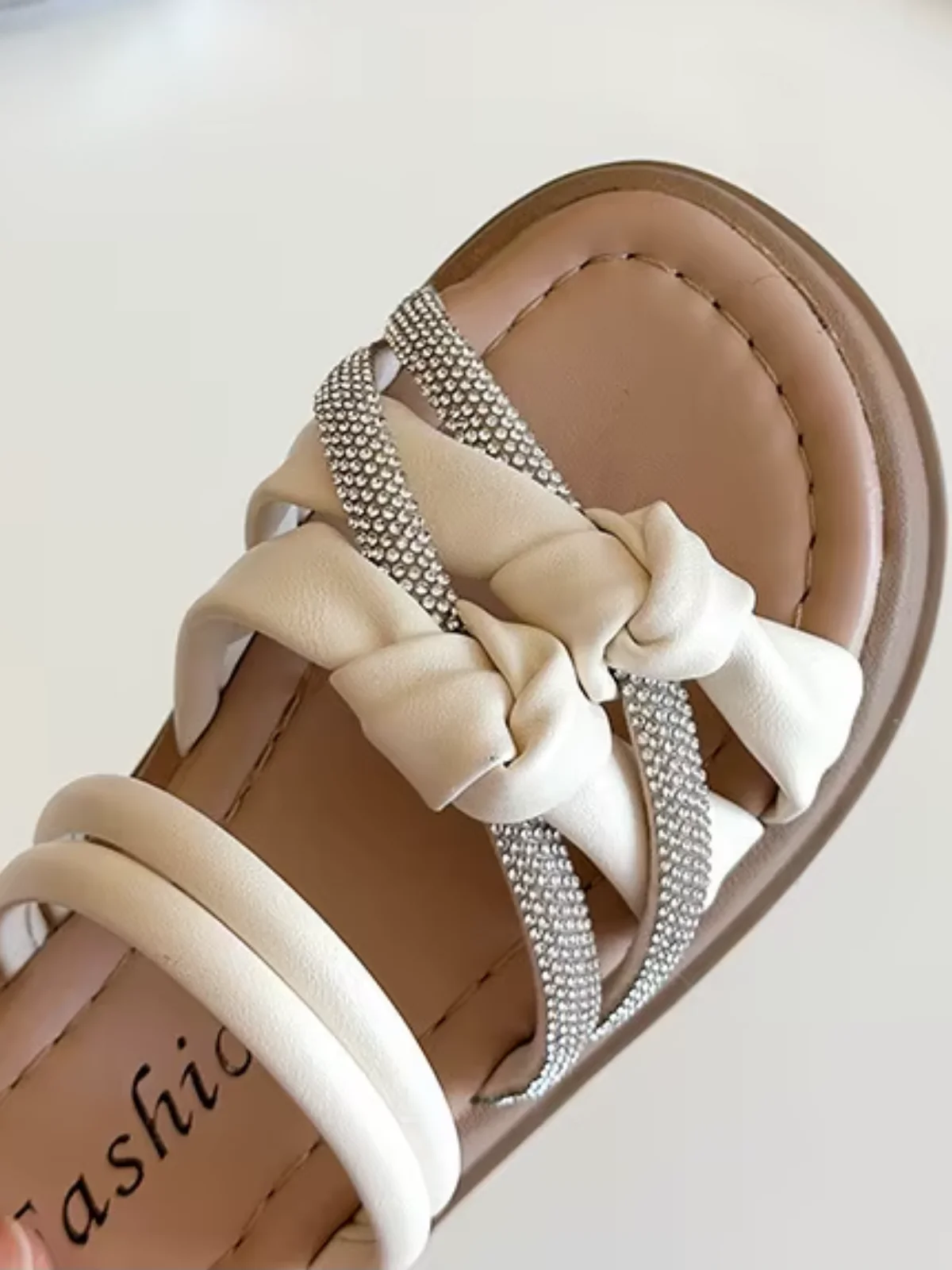 Coastal Twist Knot Strappy Slip On Sandal - Image 5