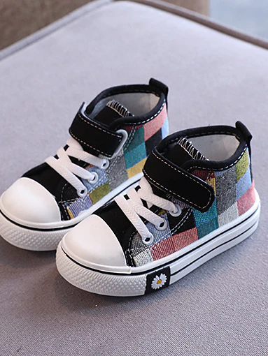 Color Blocks Canvas Sneakers by Liv and Mia - Image 14