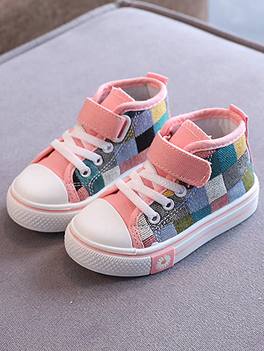 Color Blocks Canvas Sneakers by Liv and Mia - Image 5