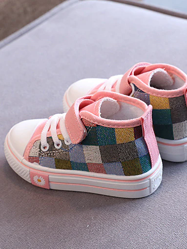 Color Blocks Canvas Sneakers by Liv and Mia - Image 6