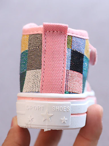 Color Blocks Canvas Sneakers by Liv and Mia - Image 9