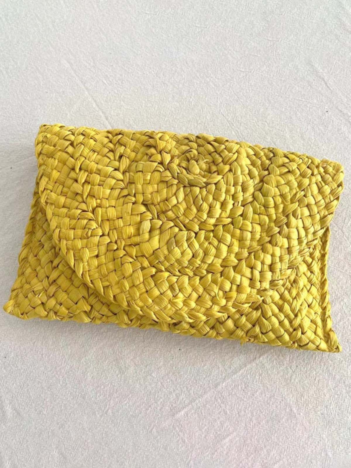 Hello Sunshine Small Straw Pouch - Image 2