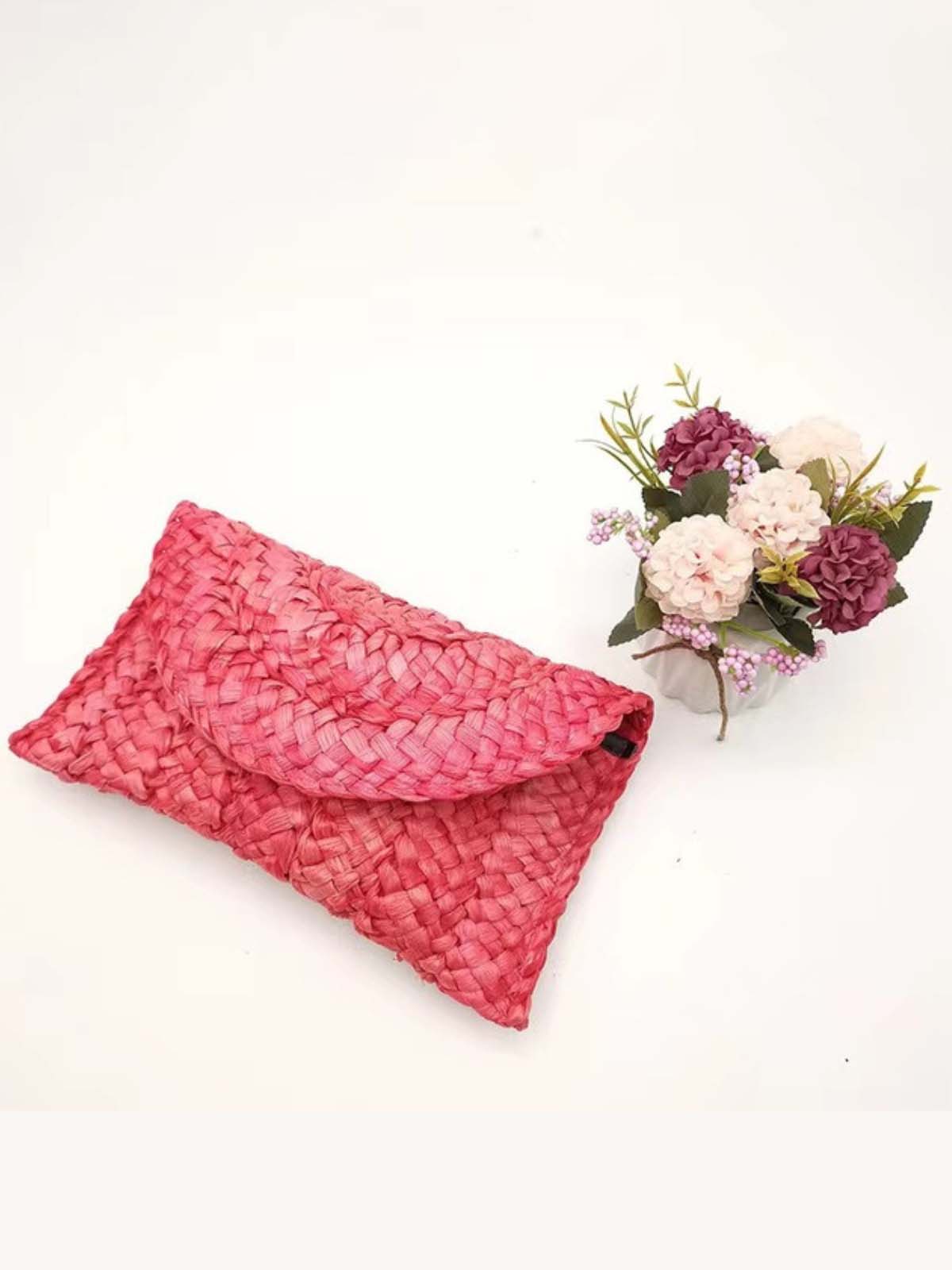 Hello Sunshine Small Straw Pouch - Image 6