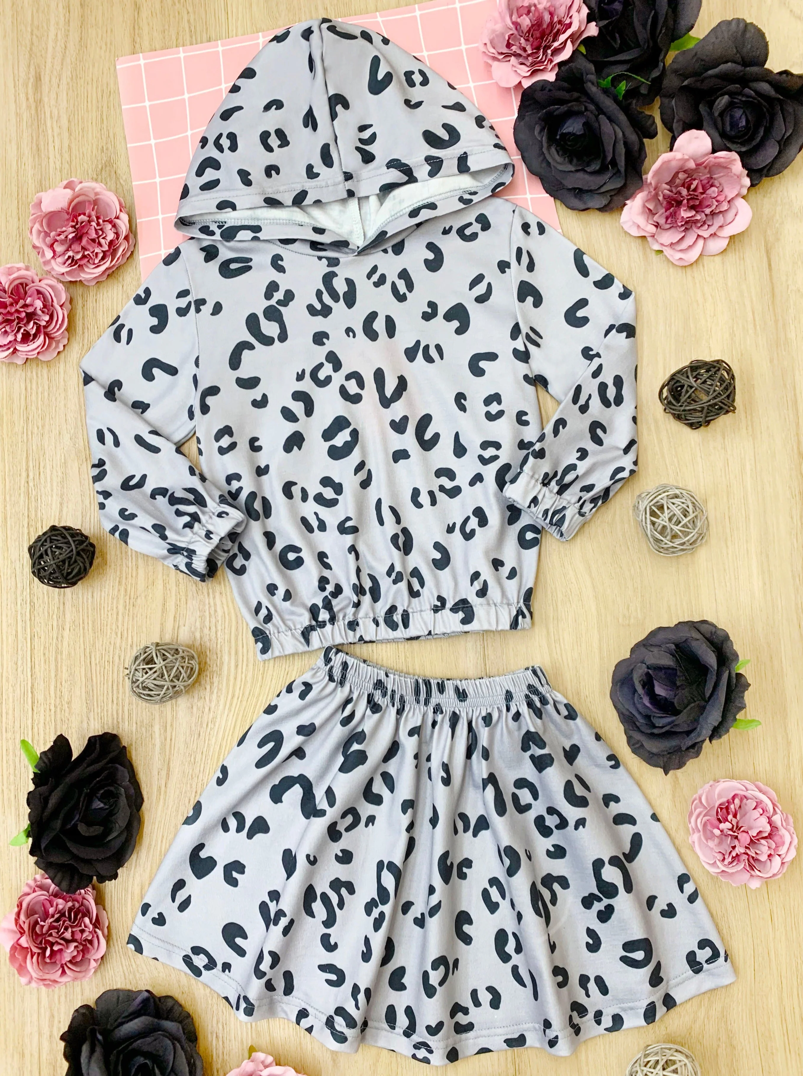Cool Cubs Club Hoodie and Skirt Set - Image 3