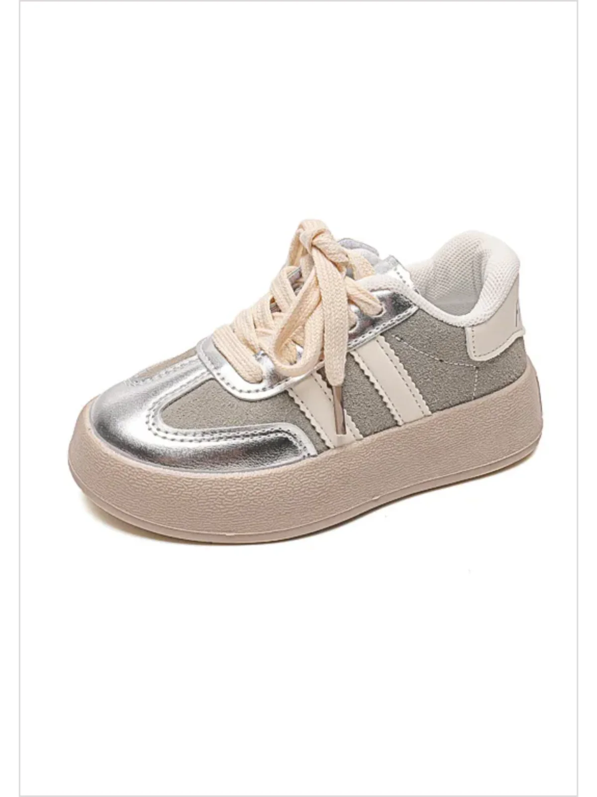 Cool Kids Metallic Sneakers By Liv and Mia - Image 4