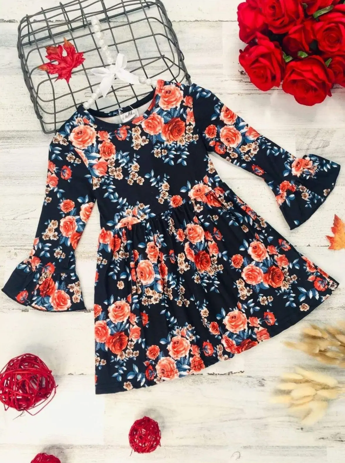 Bouquet Beauty Pleated Dress - Image 2