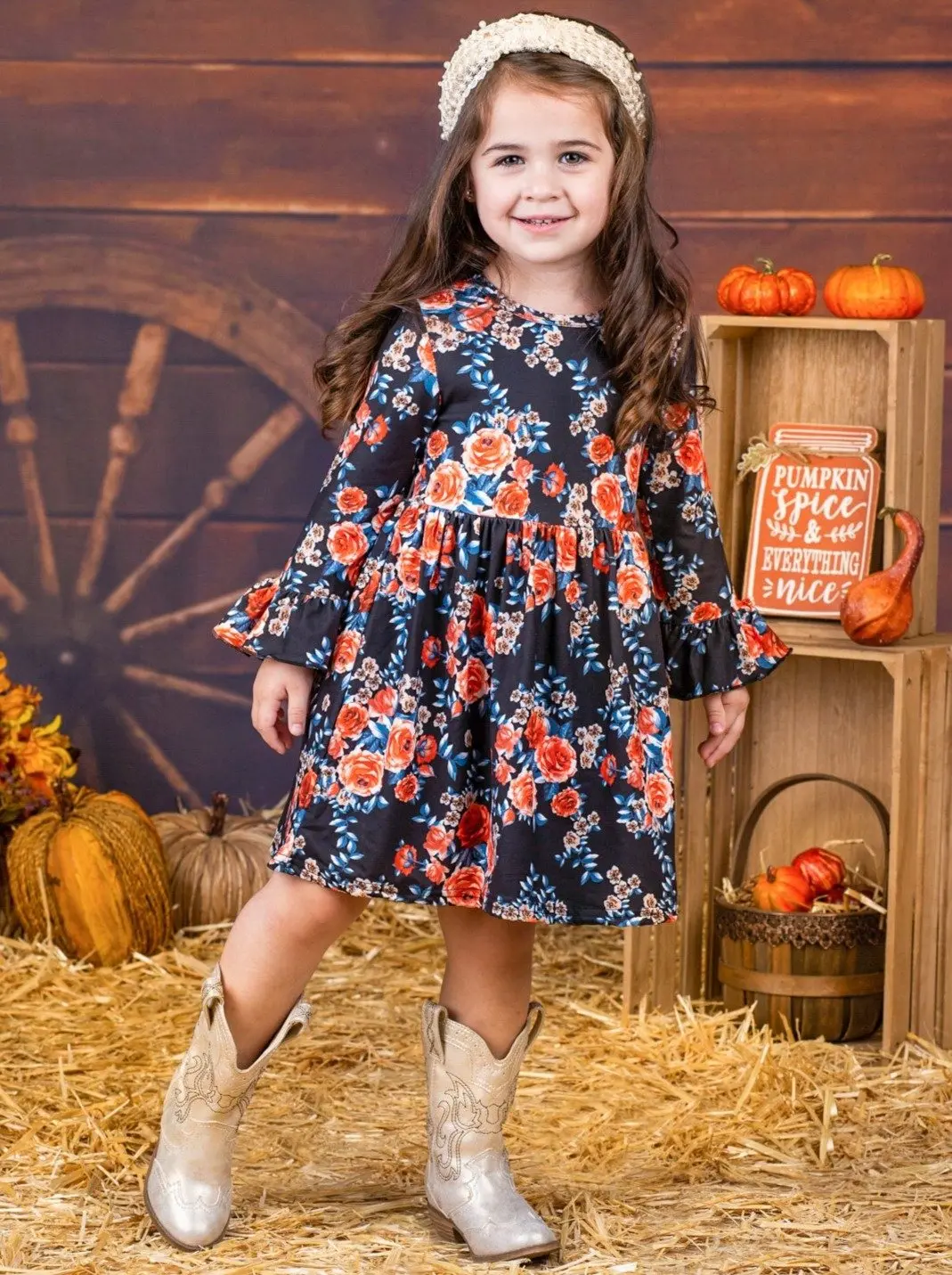 Bouquet Beauty Pleated Dress - Image 4