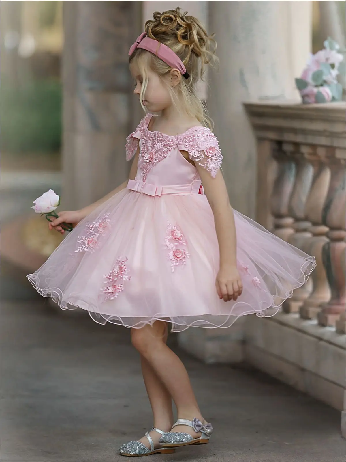 Here Comes The Princess Embellished Dress - Image 3