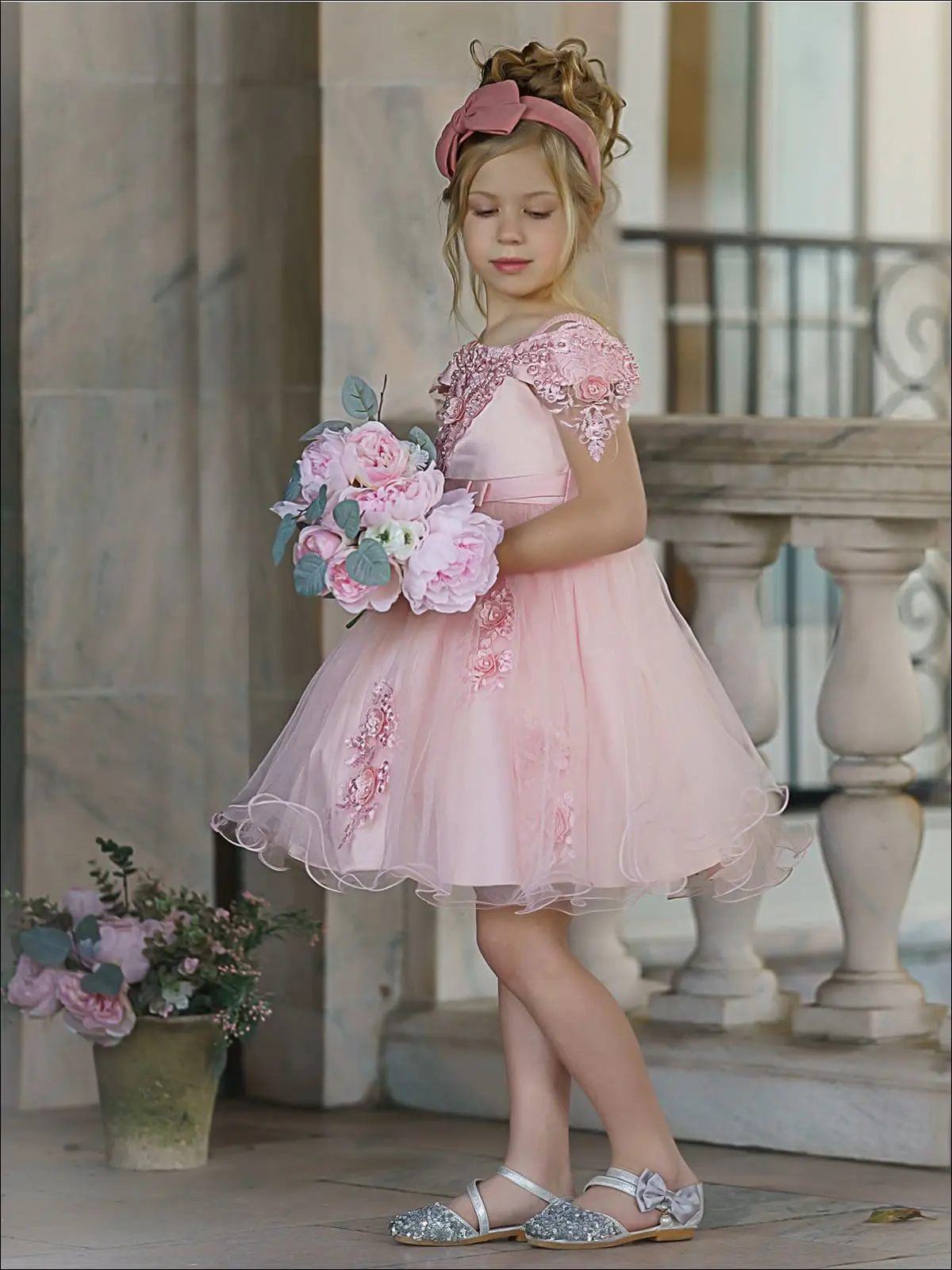 Here Comes The Princess Embellished Dress - Image 4