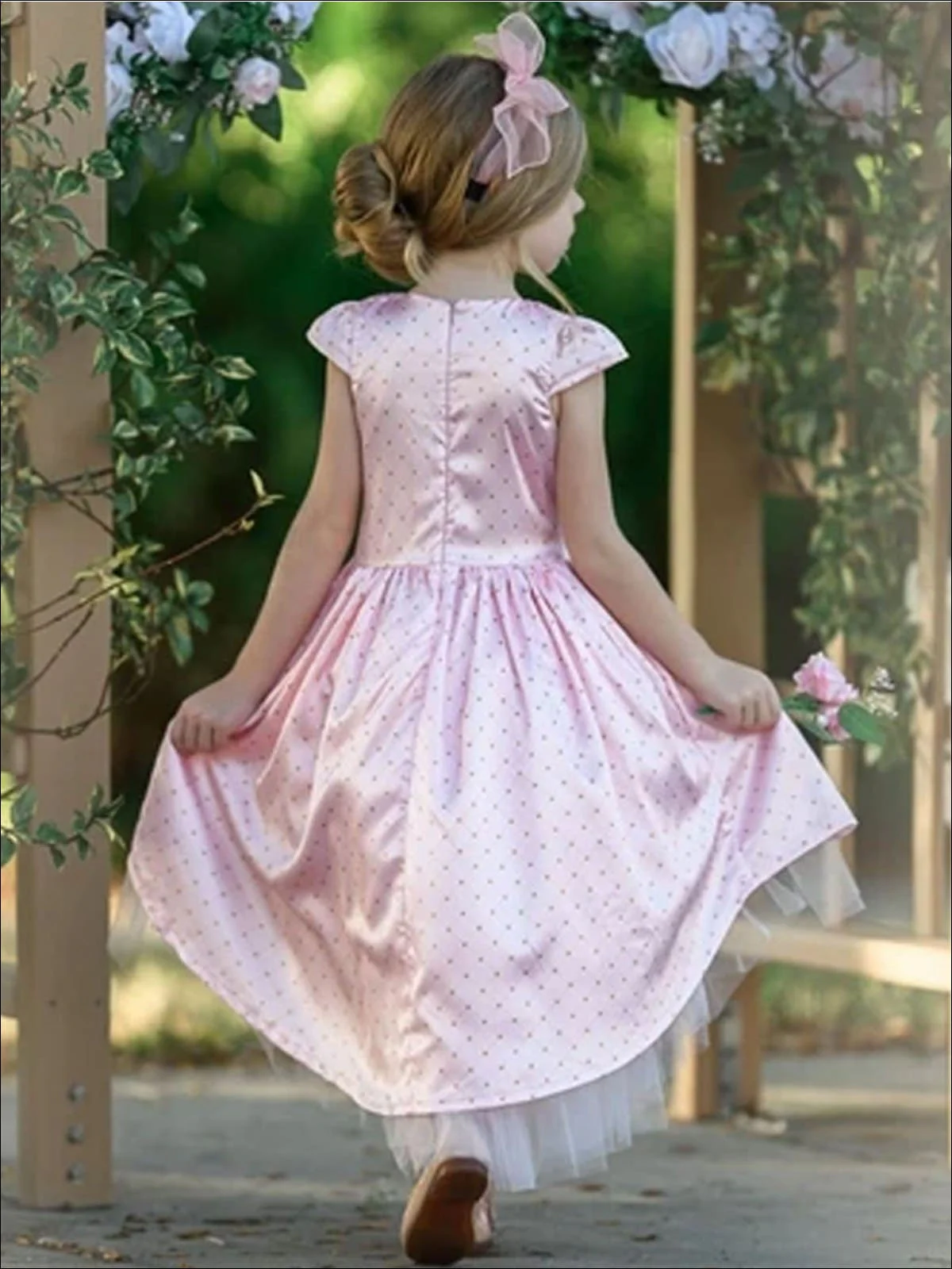 Off To Dance Hi-Lo Tulle Holiday Dress - Image 3