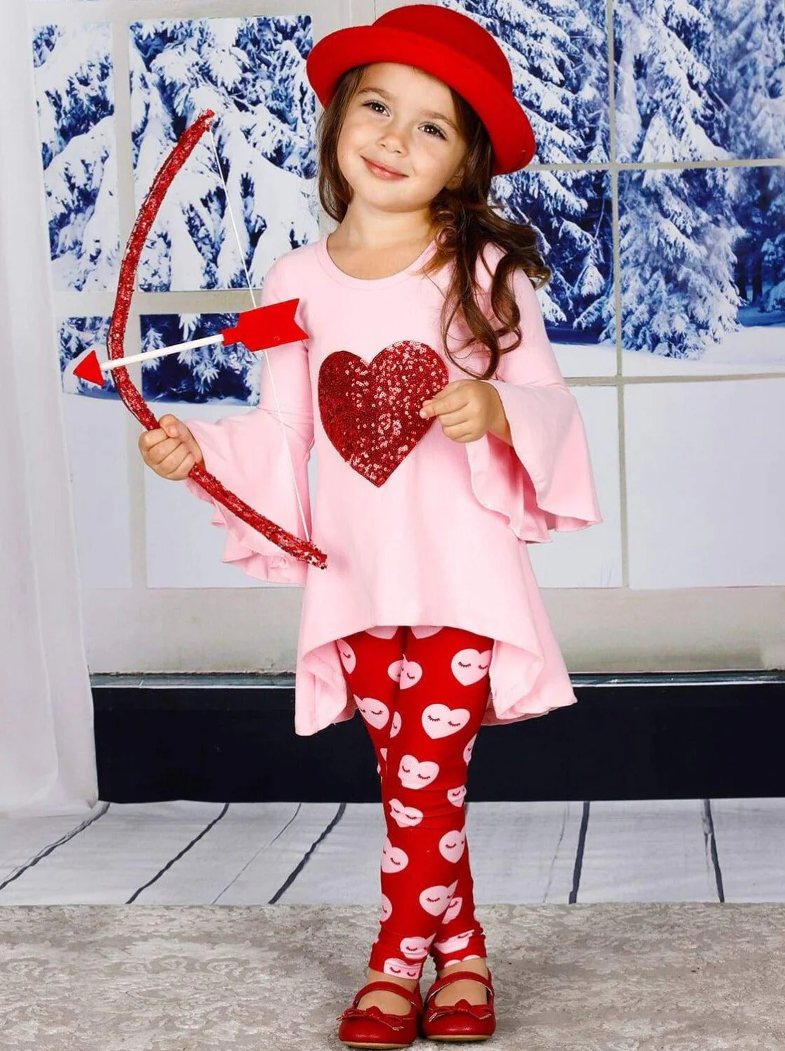 Totally Yours Heart Tunic and Legging Set - Image 2