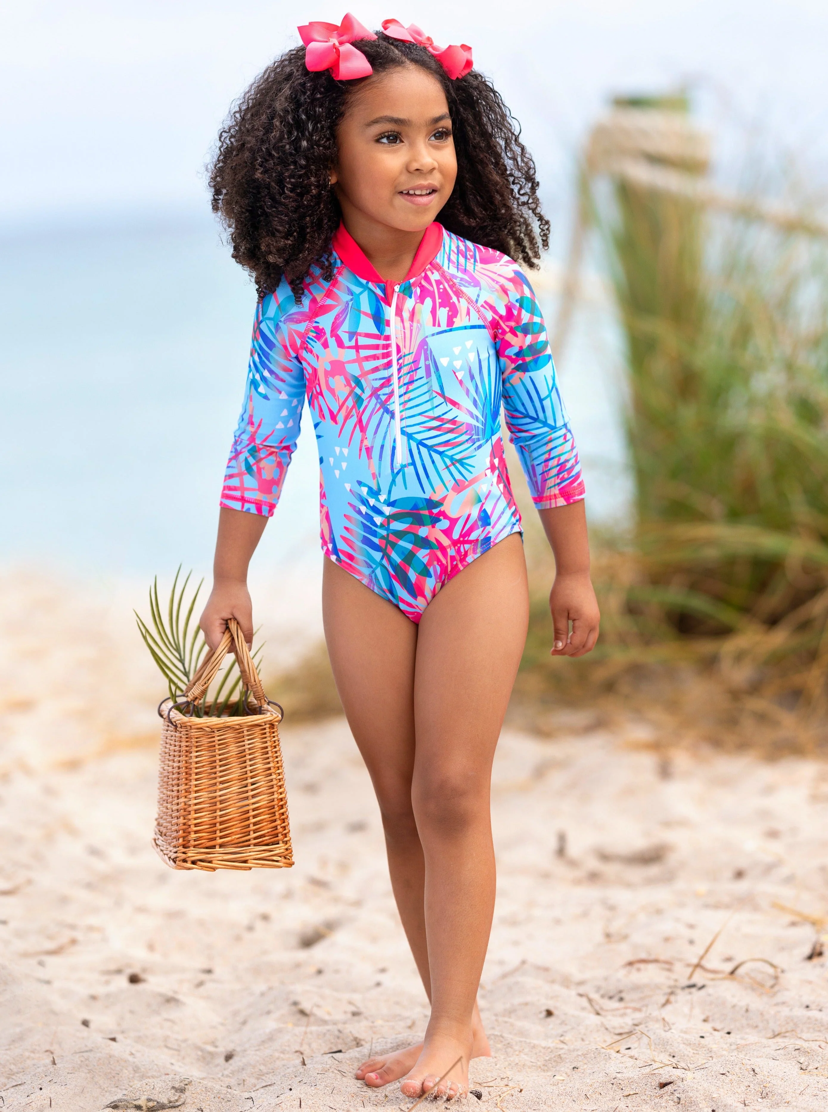 At the Oasis Rash Guard Swimsuit - Image 4