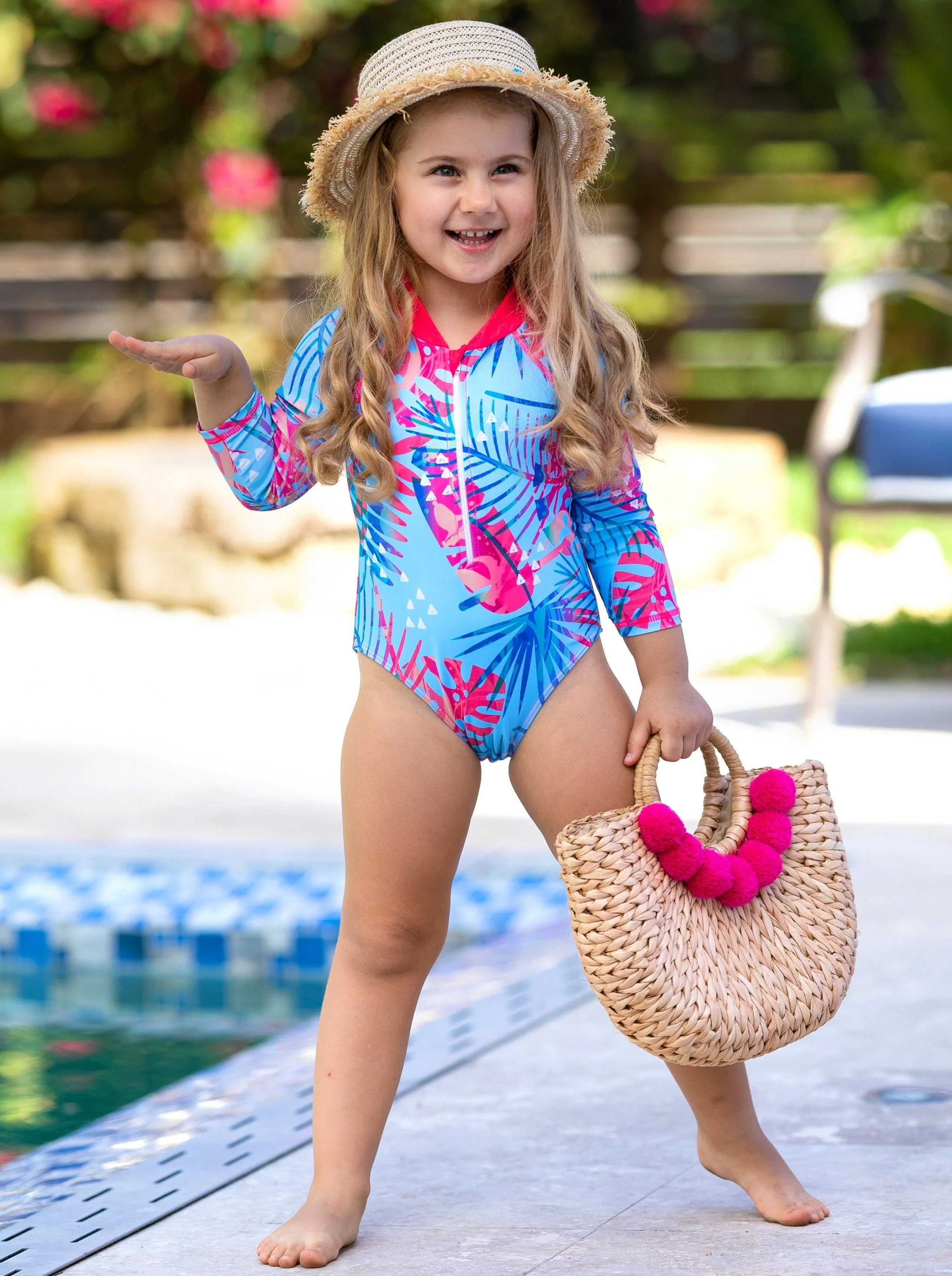 At the Oasis Rash Guard Swimsuit - Image 6