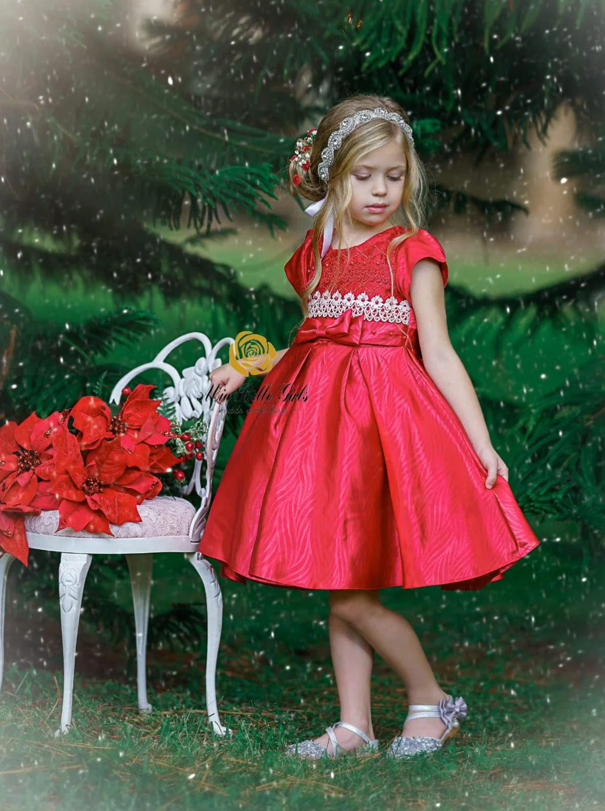 Girls Happily Forever Special Occasion Dress - Image 4