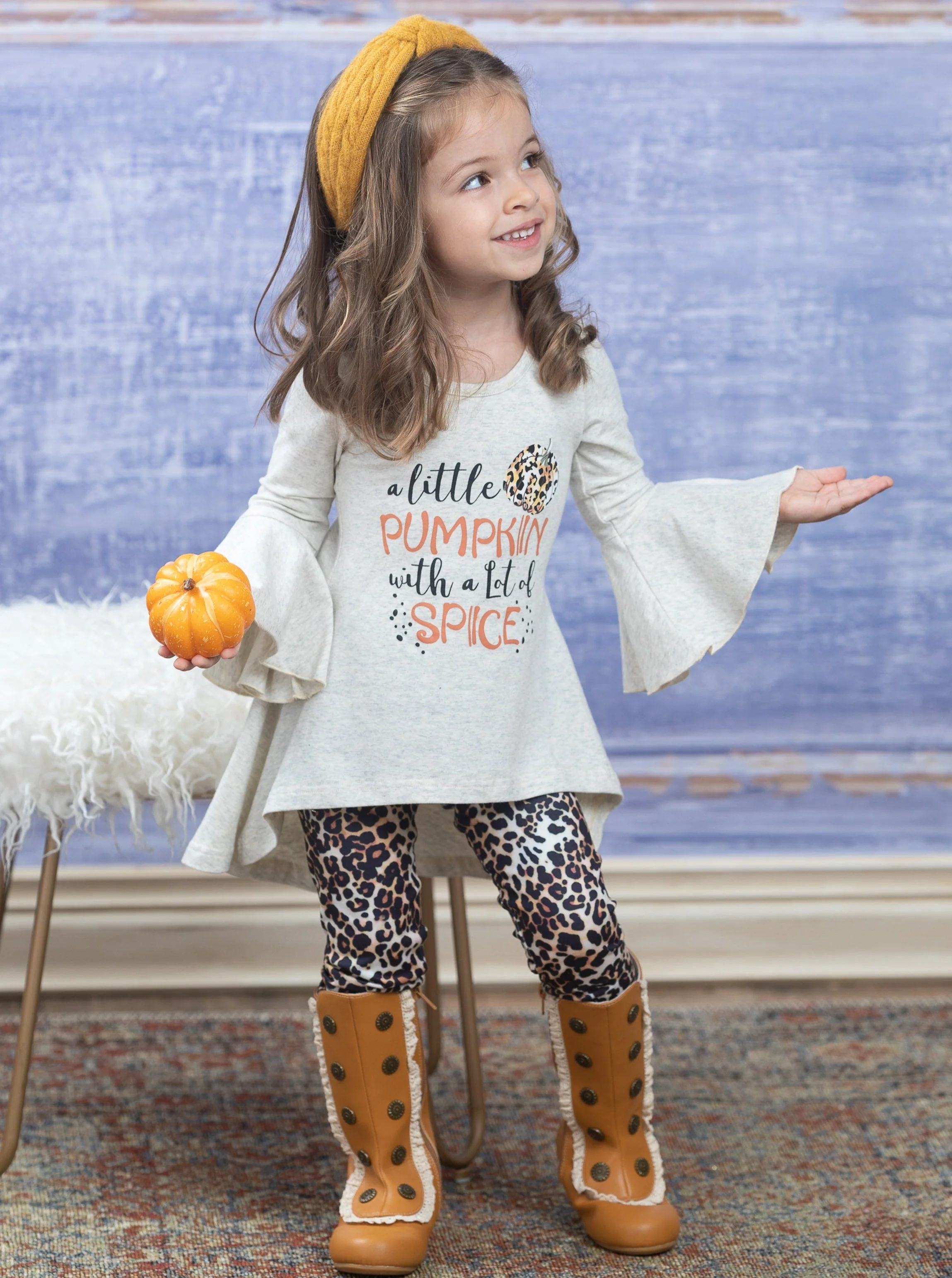 A Lot of Spice Leopard Print Legging Set - Image 3