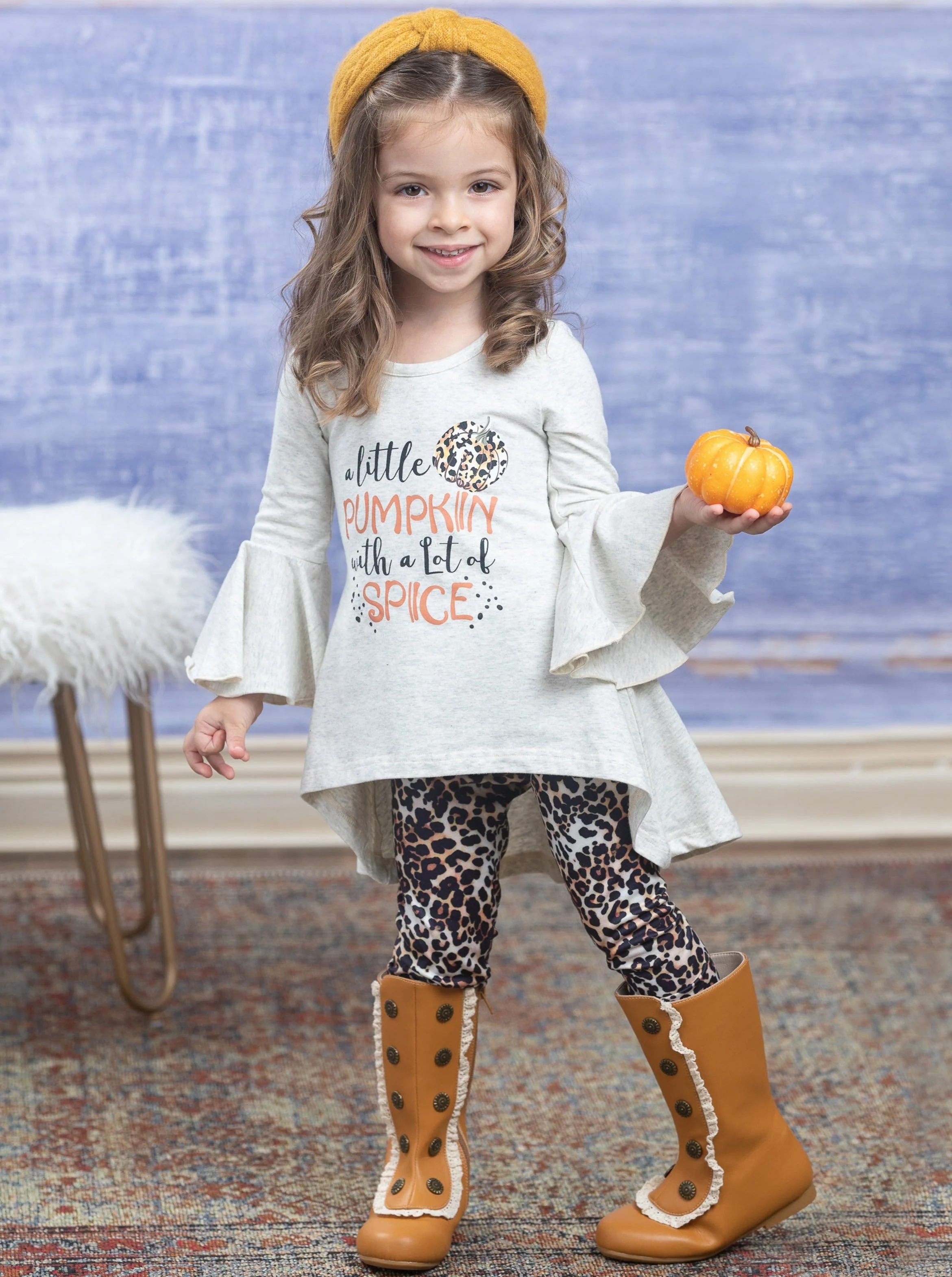 A Lot of Spice Leopard Print Legging Set - Image 4