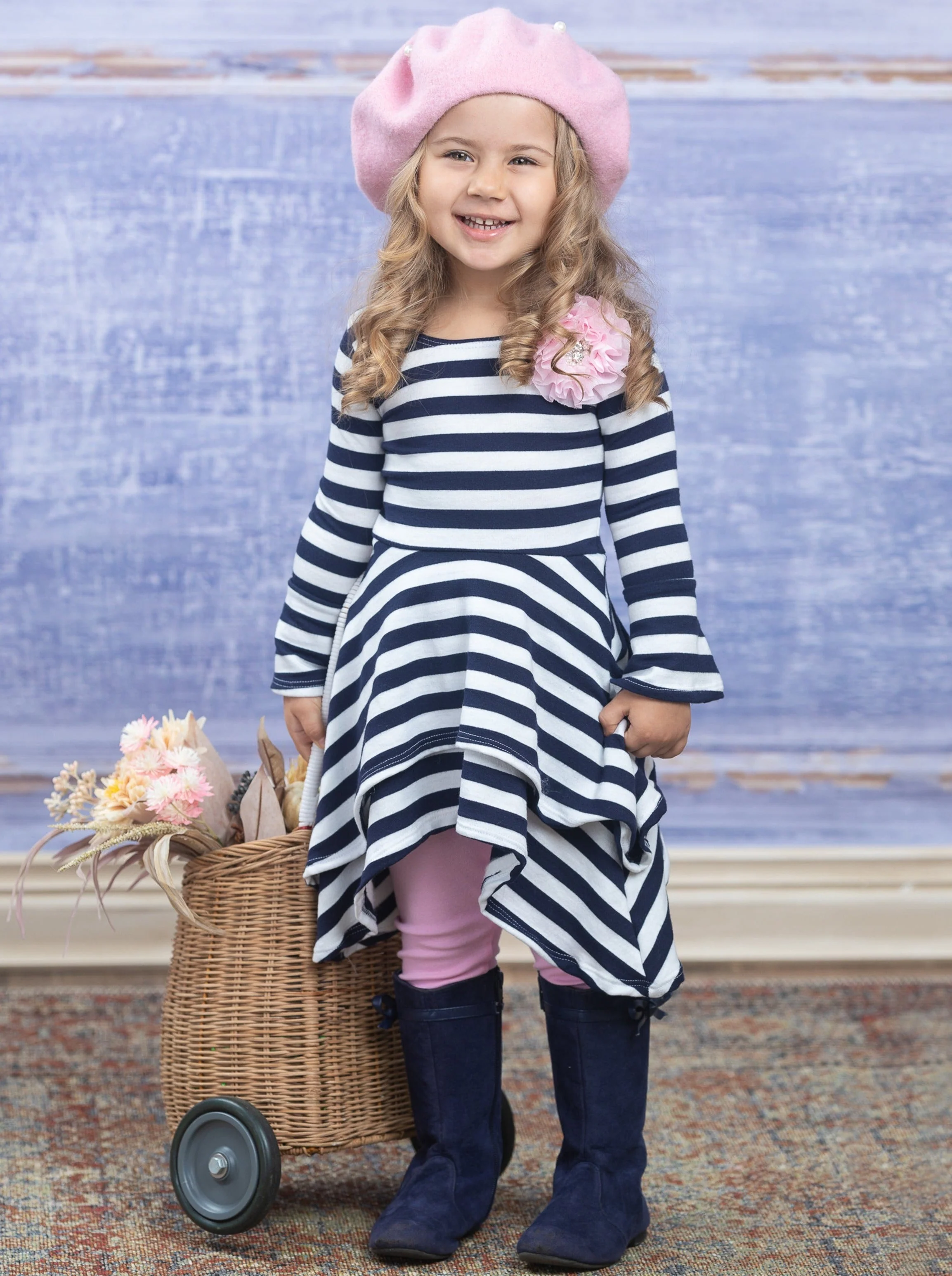 Parisian Chic Sidetail Tunic and Legging Set - Image 10