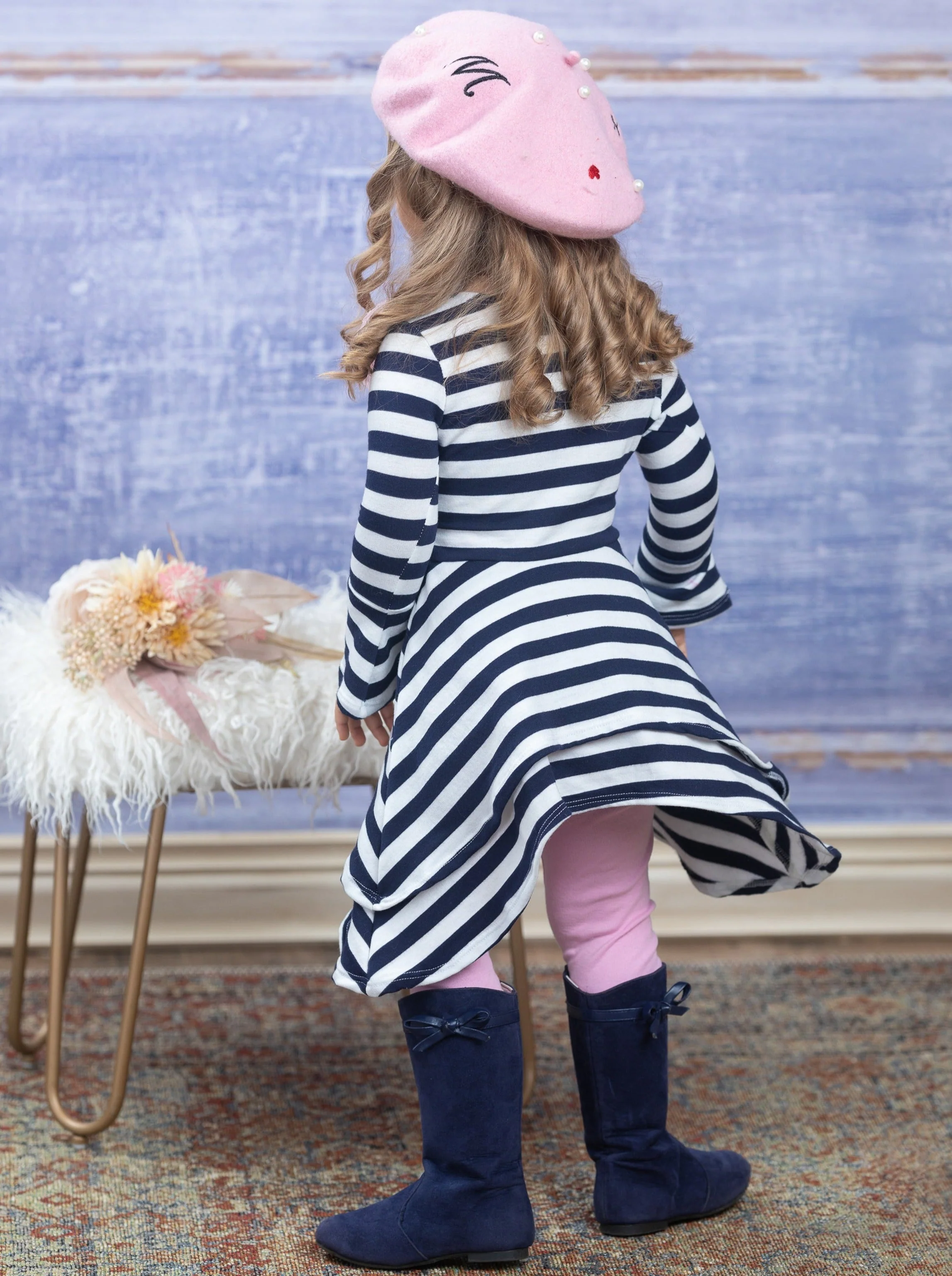 Parisian Chic Sidetail Tunic and Legging Set - Image 11
