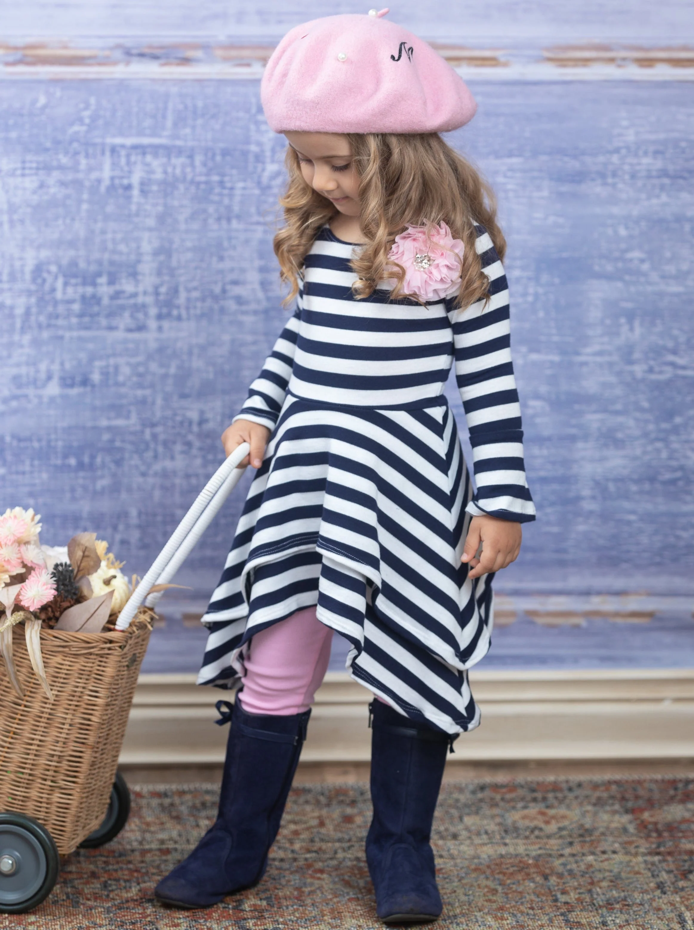 Parisian Chic Sidetail Tunic and Legging Set - Image 6