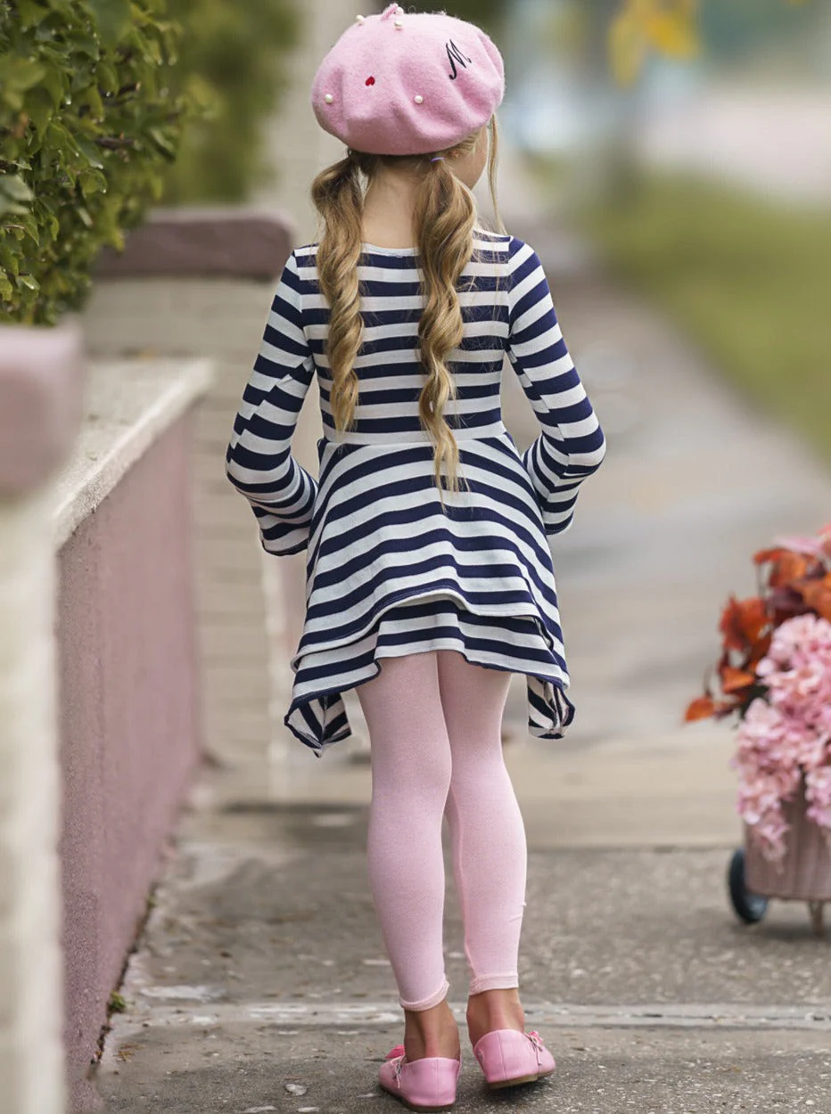 Parisian Chic Sidetail Tunic and Legging Set - Image 7