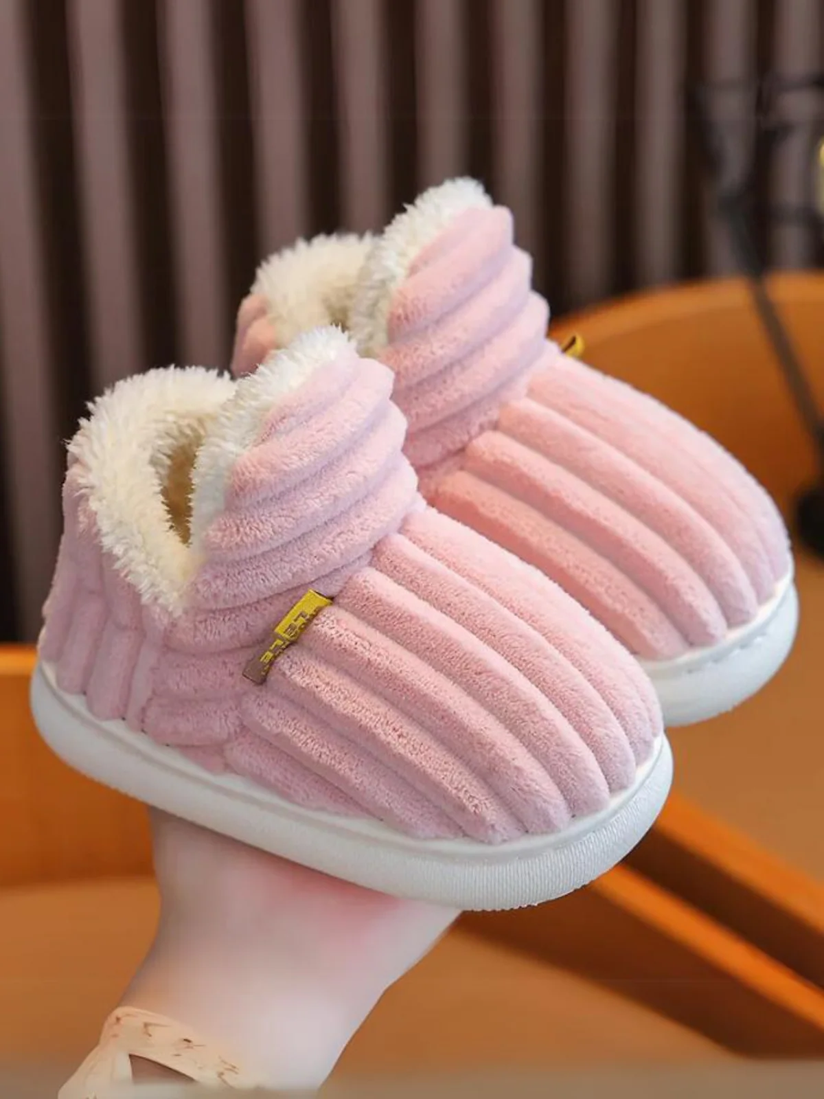 Cozy Steps Cotton Boots By Liv and Mia - Image 2