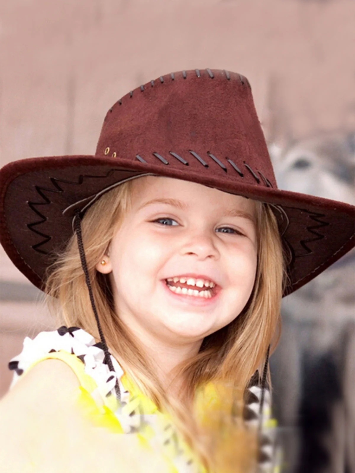 Girls Country Bonanza Cowgirl Fashion Hat - Image 8