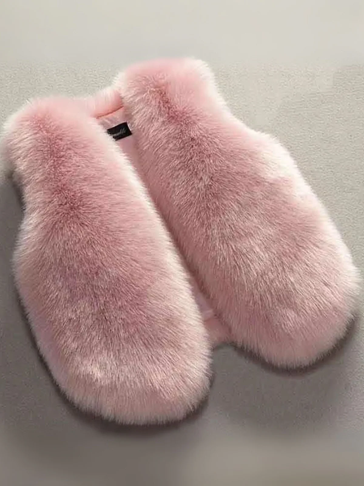 Cozy Chic Faux Fur Vest - Image 3