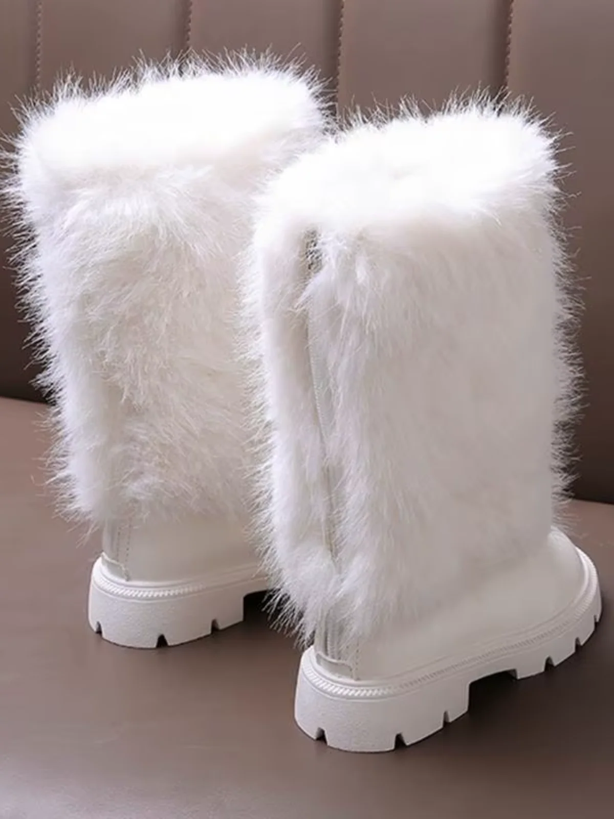 Arctic Luxe Faux Fur Boots - Image 3