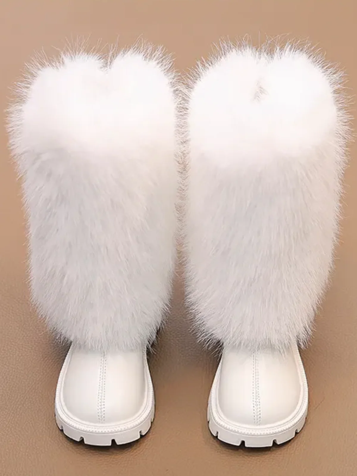 Arctic Luxe Faux Fur Boots - Image 4