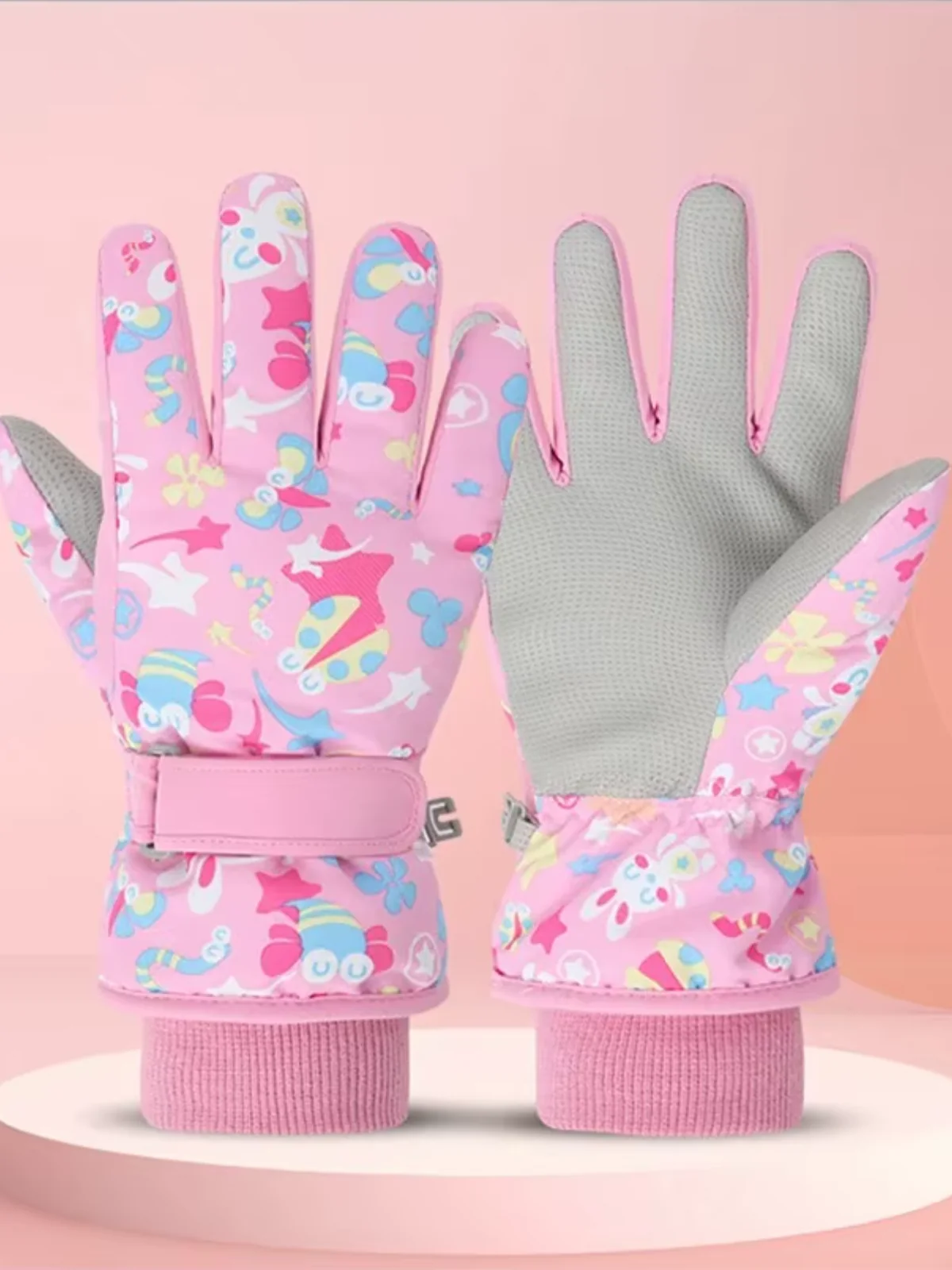 Cozy Shield Waterproof Ski Gloves - Image 2