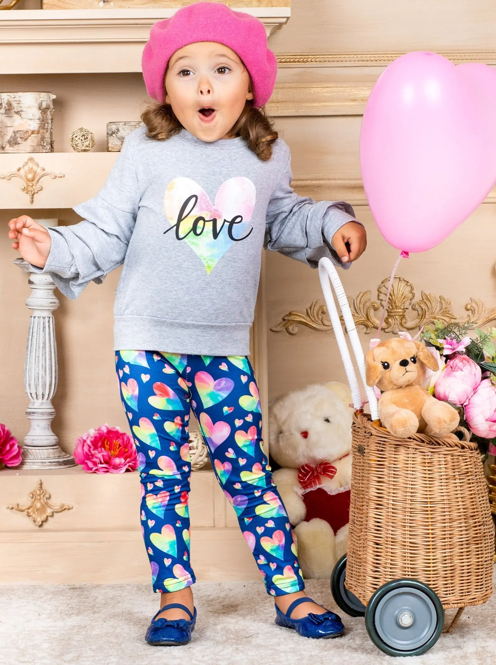 Rainbow Love Legging Set - Image 3