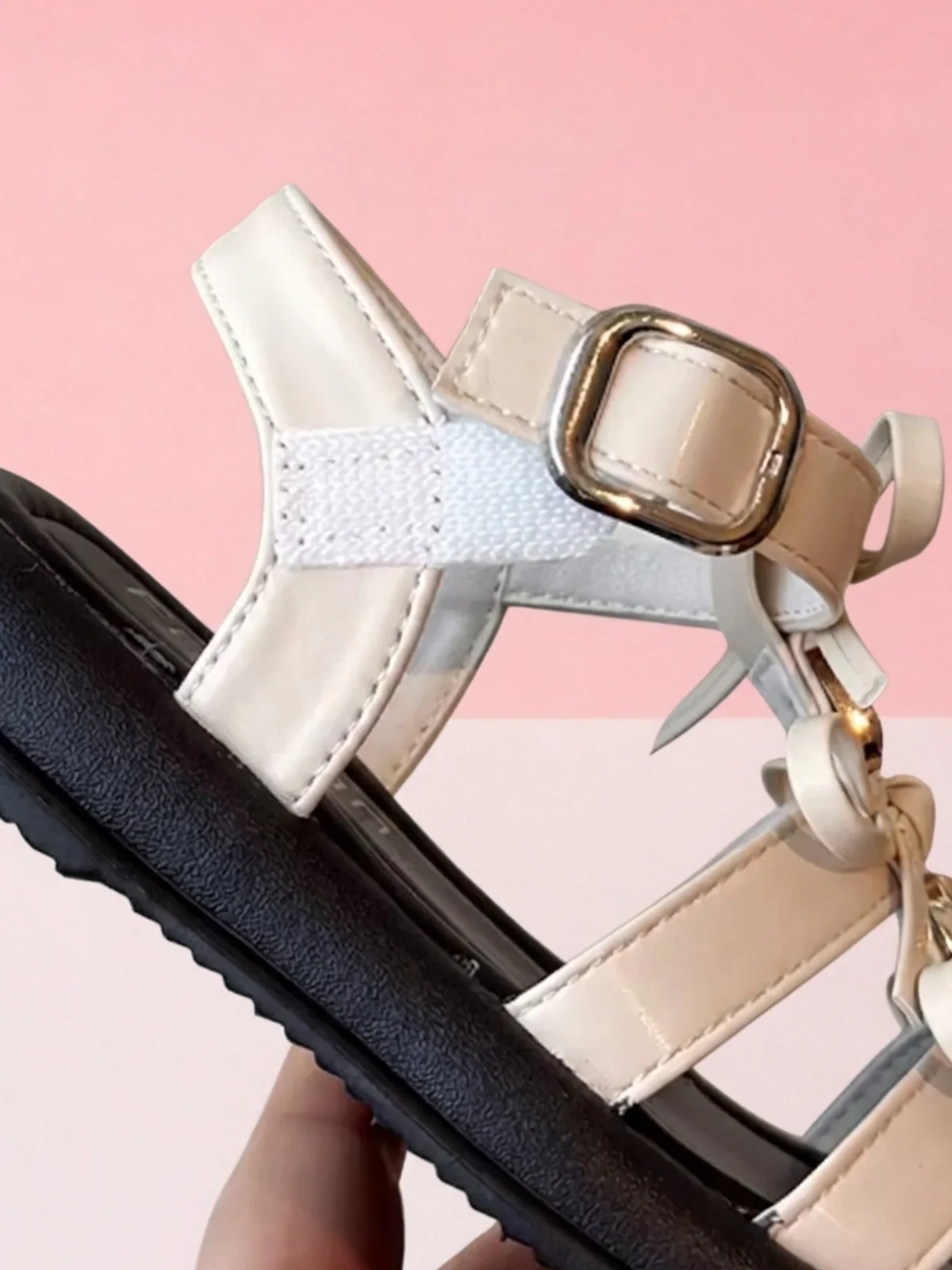 Glam Twist Bow Strappy Gladiator Dress Sandal - Image 4