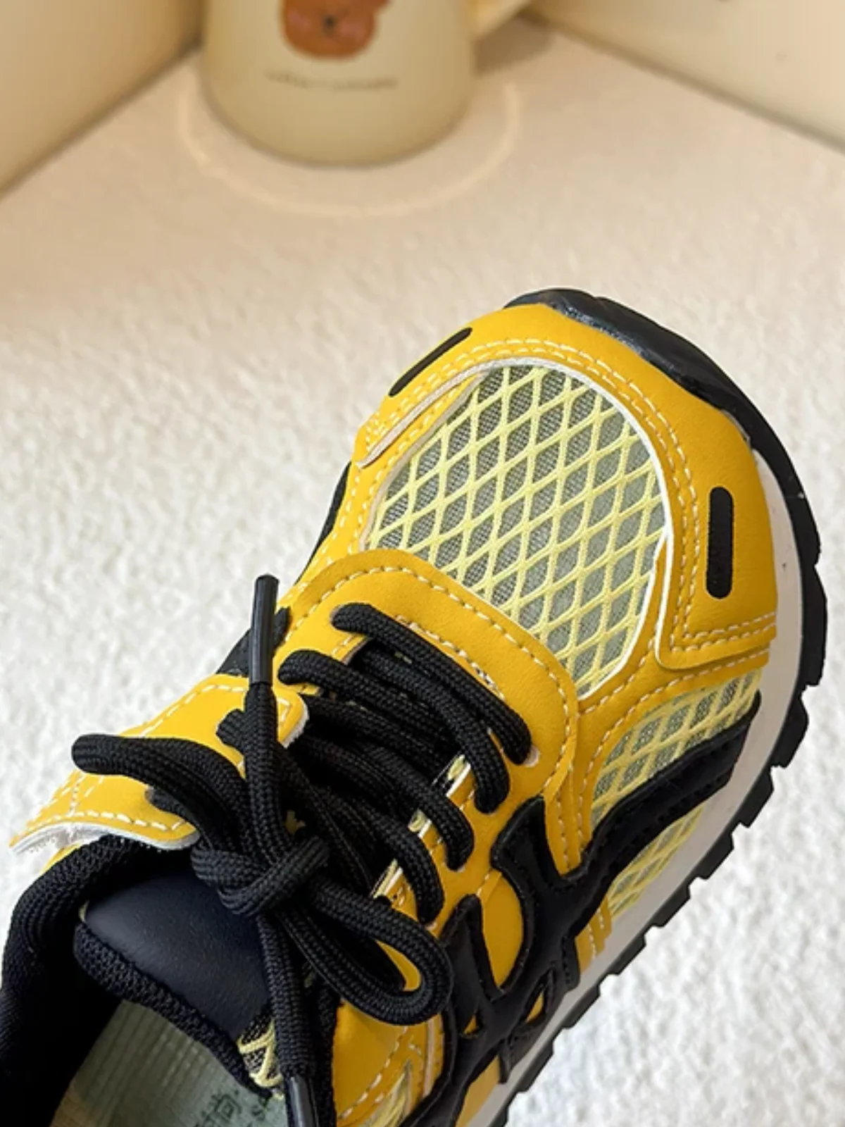 Cute Girls Mesh Grip Sneakers - Image 5