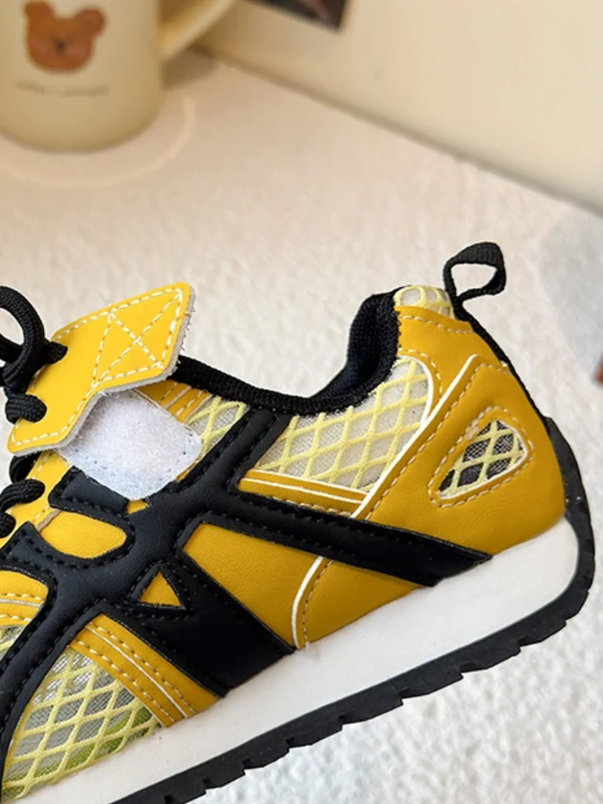 Cute Girls Mesh Grip Sneakers - Image 7