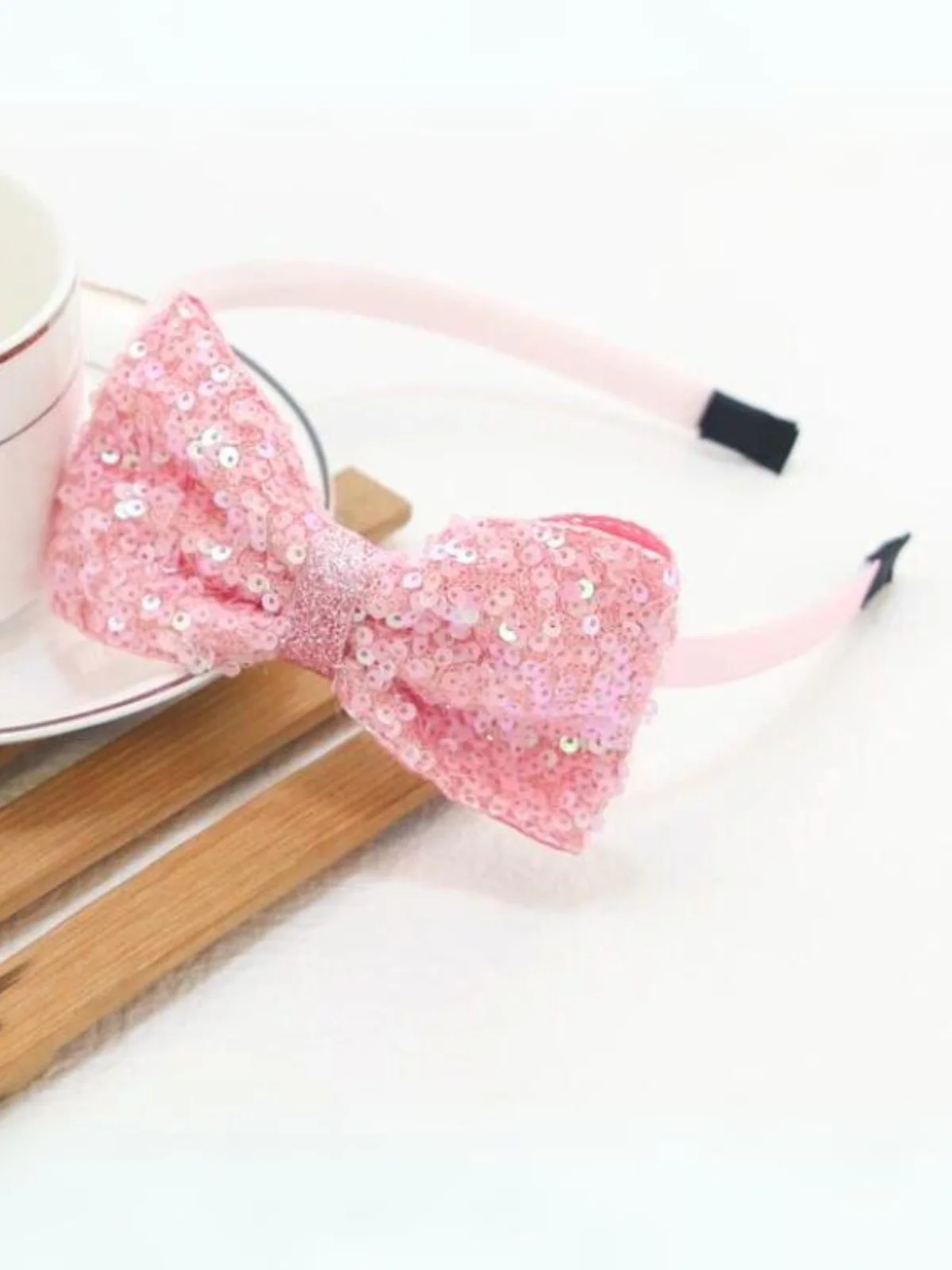 Give Me Magic Sequin Bow Headband - Image 4