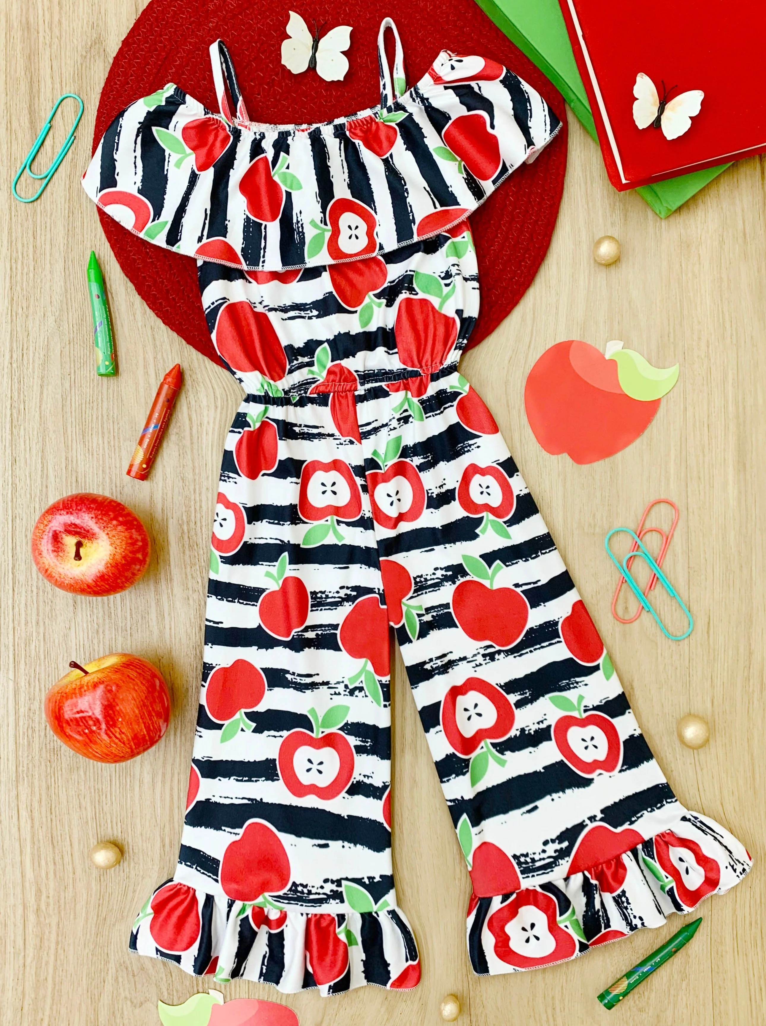 Cute To My Core Ruffle Hem Jumpsuit - Image 3