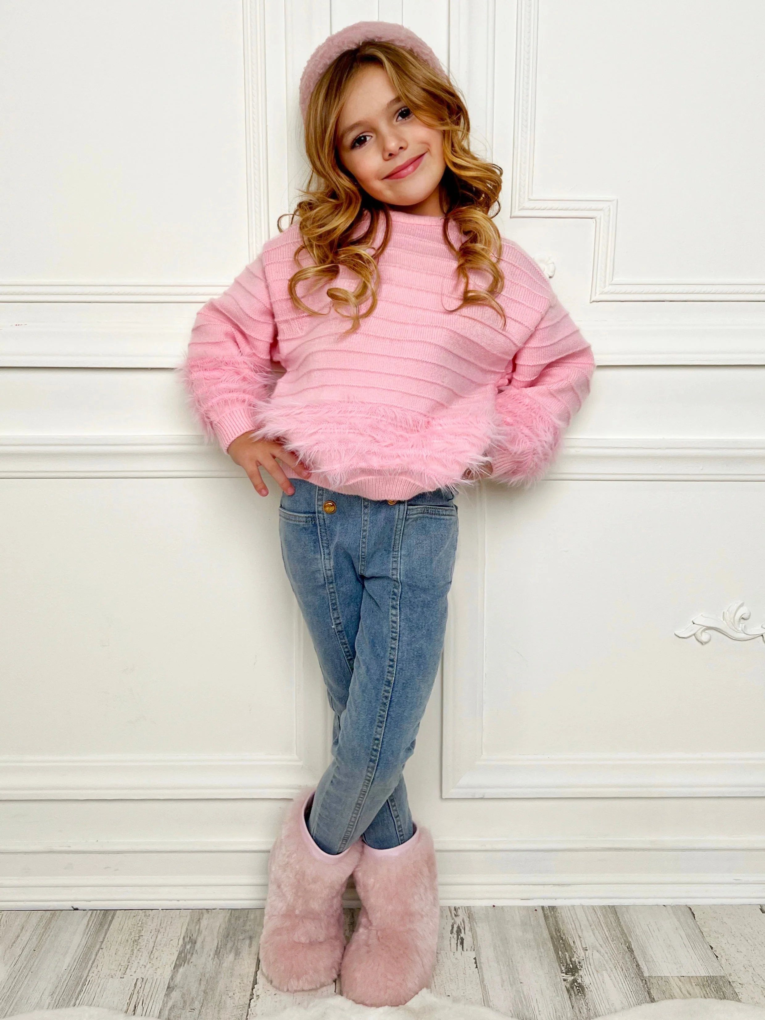 Cuteness Guaranteed Furry Knit Sweater - Image 4
