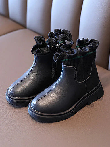 Cutesie Bootsie Ruffle Sock Boots by Liv and Mia - Image 3