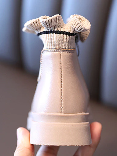 Cutesie Bootsie Ruffle Sock Boots by Liv and Mia - Image 4
