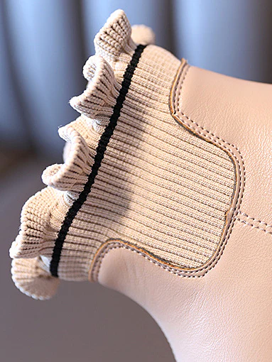 Cutesie Bootsie Ruffle Sock Boots by Liv and Mia - Image 5
