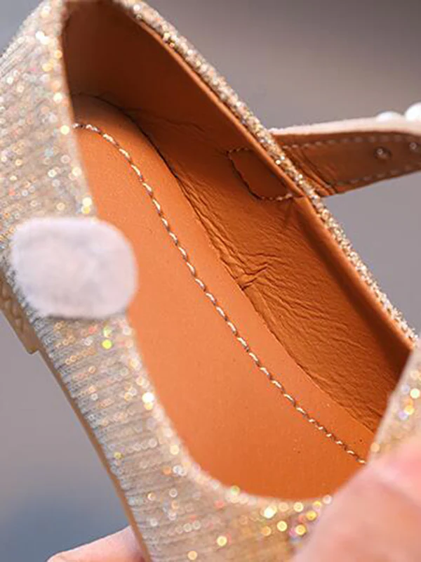 Dazzle Dream Embellished Bow Flats by Liv and Mia - Image 5
