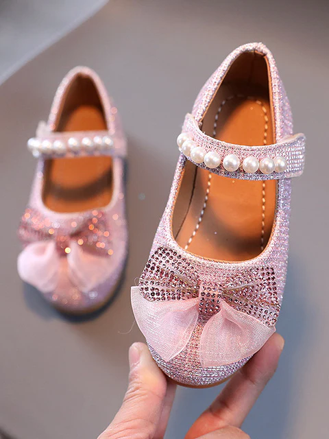 Dazzle Dream Embellished Bow Flats by Liv and Mia - Image 7
