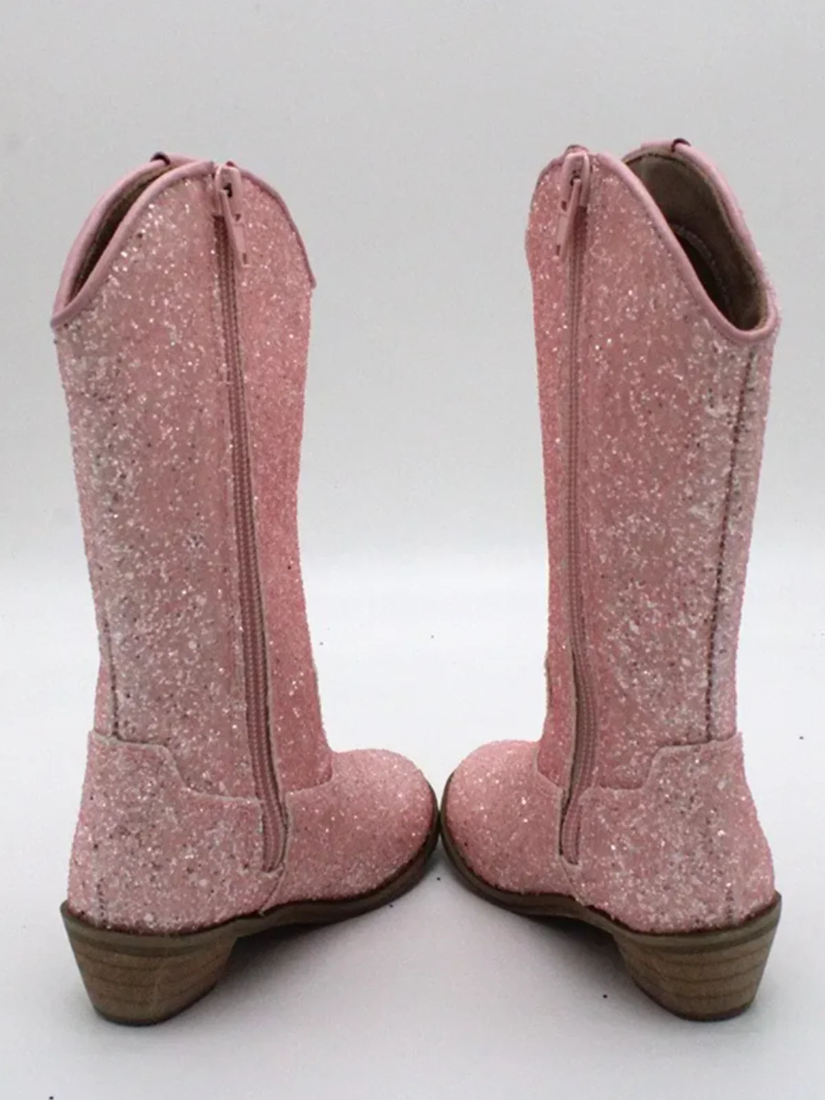 Sparkle and Shine Pink Cowboy Boots by Liv and Mia - Image 2