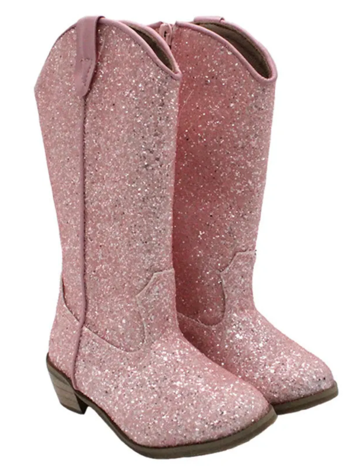 Sparkle and Shine Pink Cowboy Boots by Liv and Mia - Image 3