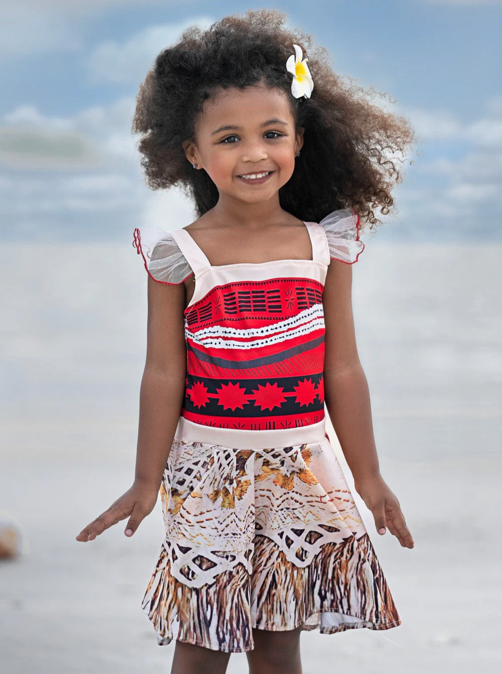 She Knows The Way Polynesian Princess Dress - Image 4