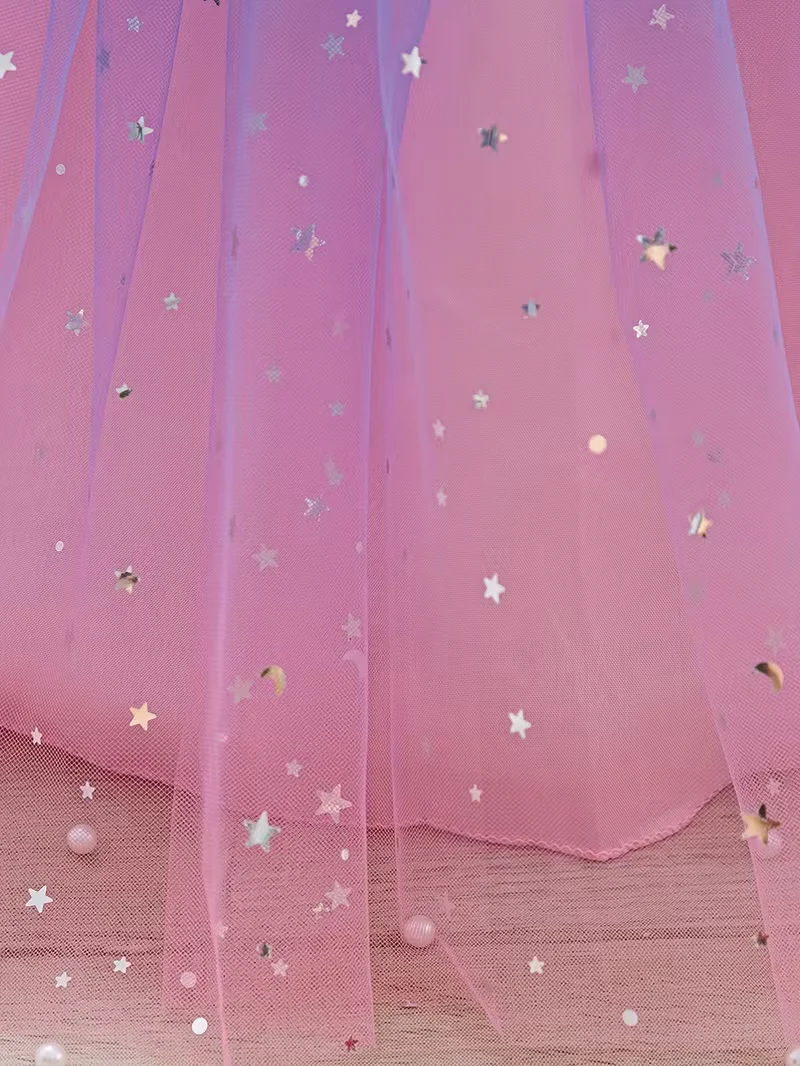 Dreamy Twirl Pink Ombre Tulle Dress - Image 2