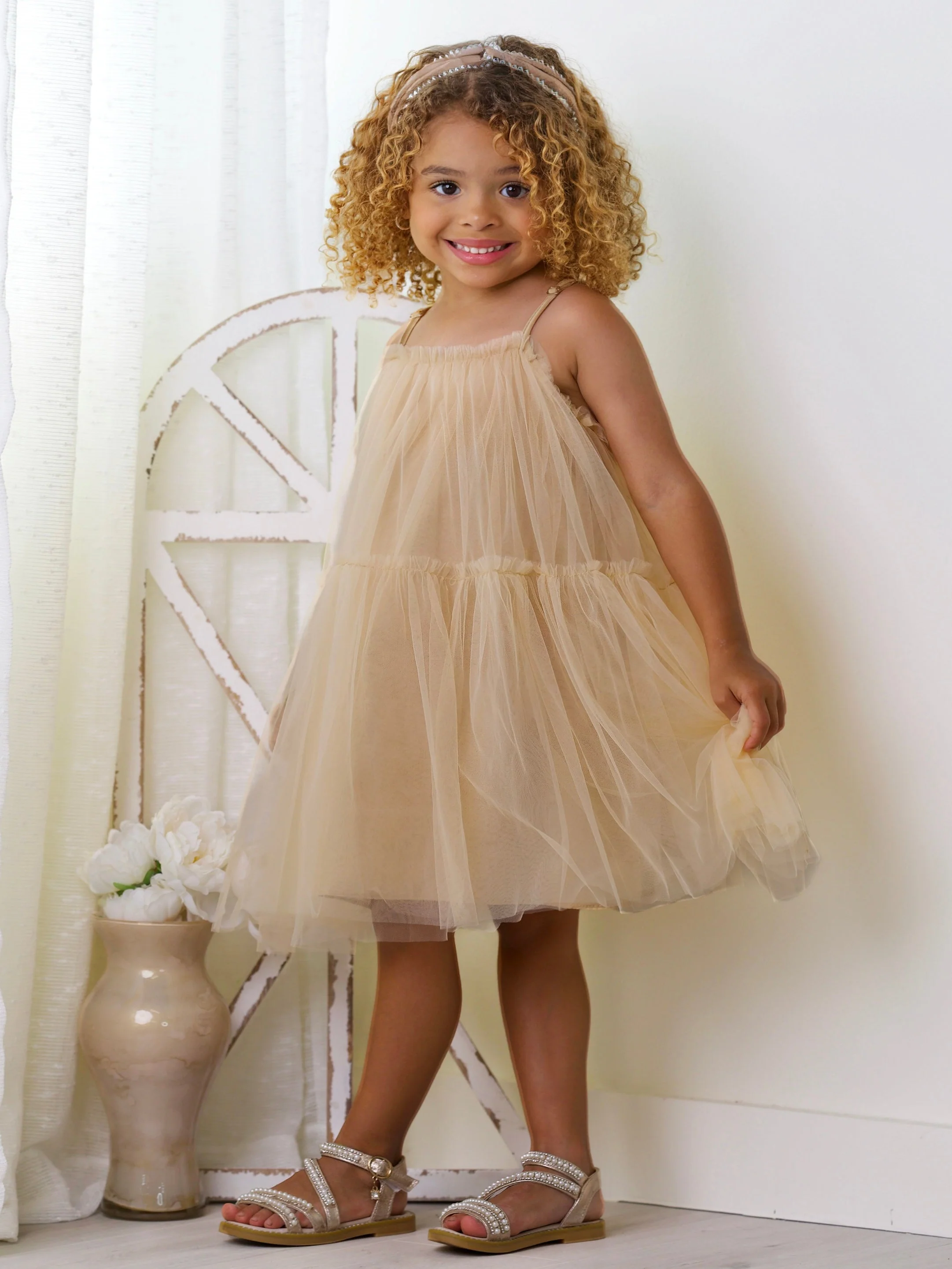 Dreamy Twirls Layered Tulle Dress - Image 2